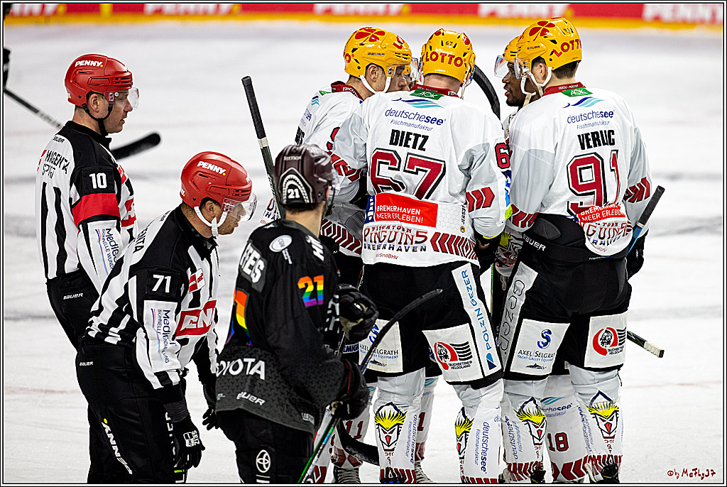 PENNY DEL;  Koelner Haie - Fischtown Pinguins Bremerhaven; Koeln, 17.01.2021